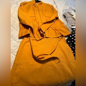 2piece Jacket and skirt